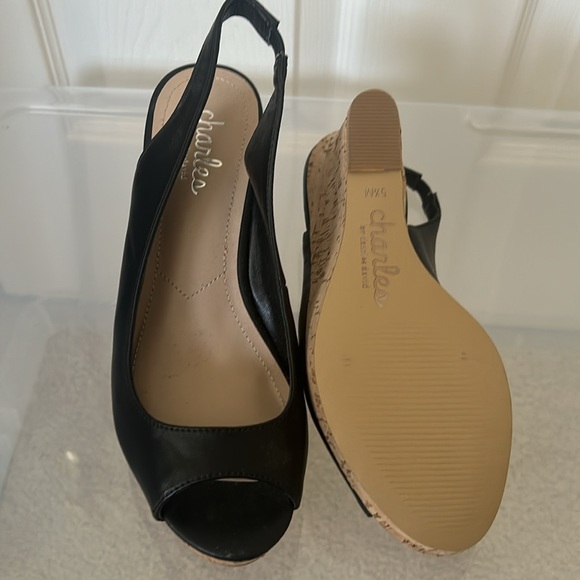 Charles, by Charles David black wedge - Picture 3 of 3